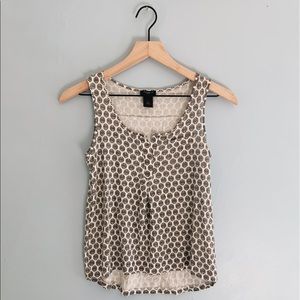Ann Taylor Medallion Sleeveless Top